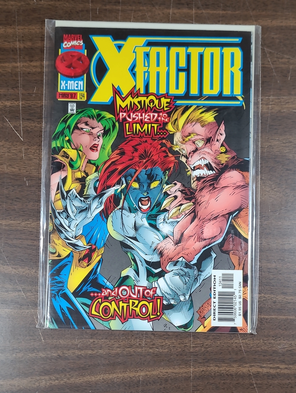 Marvel X-Factor Comic Book #134 May 1997 Bagged
